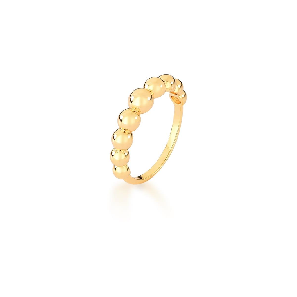ANEL NOVE ESFERAS LISO
